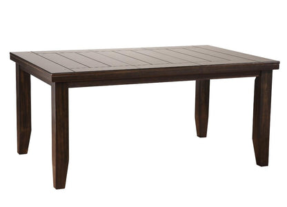 42inches X 48-66inches Espresso Dining Table