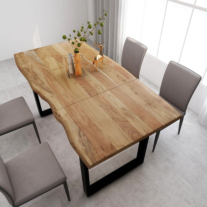 Modern Dining Table, Rectangular Wood Dining Table ,Kitchen